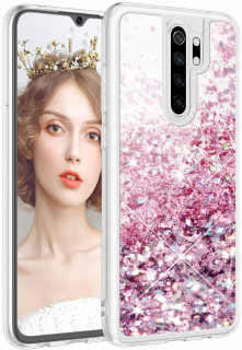 Xiaomi Redmi Note 8 Pro, kryt pouzdro plovoucí brokát SHINING GLITTER