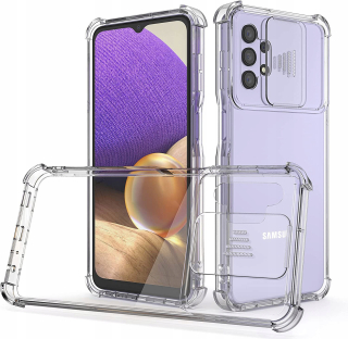 Samsung Galaxy A12 / M12, obal pouzdro kryt obrněný CLEAR CAMSHIELD AIRBAG