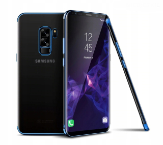 Samsung Galaxy S9+ Plus, kryt pouzdro obal VES na mobil, lesklý rámeček